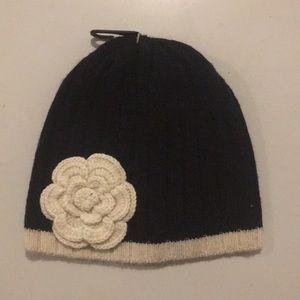 Mexx winter beanie with flower